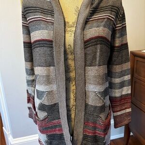 Belldini Multicolor Striped Cardigan